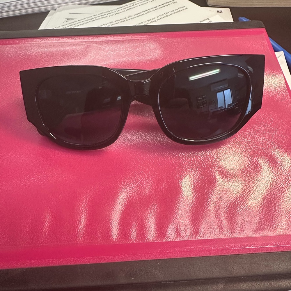 Skechers Black Oversized Sunglasses